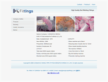 Tablet Screenshot of hengli-pipefittings.com